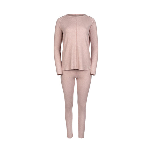 Ribbed Loungewear Rose Heathered