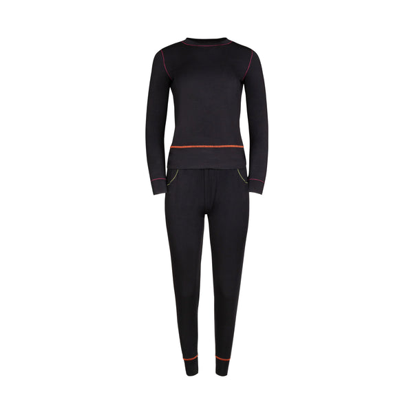 Black Neon Stitch Teen Loungewear
