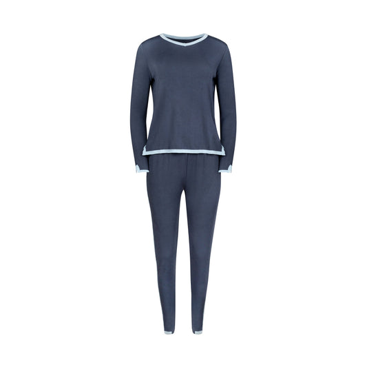 V-Neck Loungewear Storm Blue