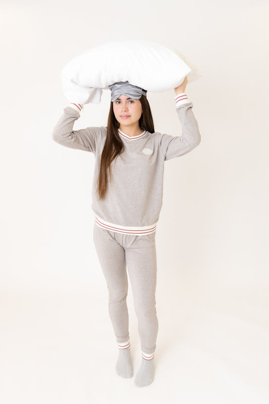 Varsity Loungewear Stone