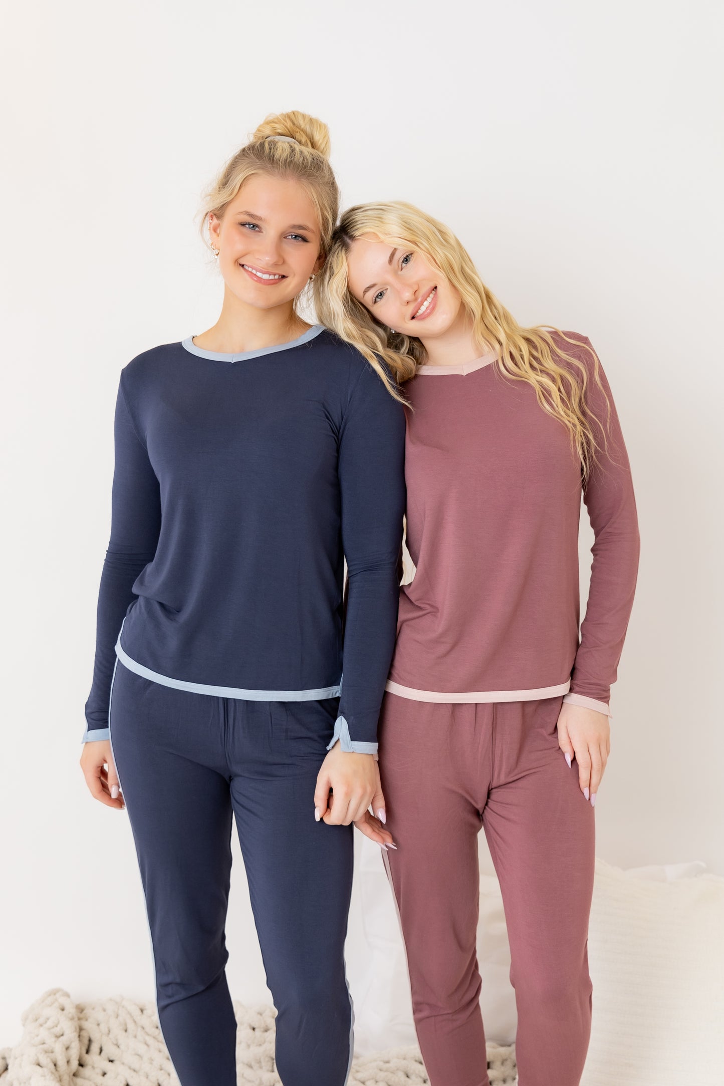 V-Neck Loungewear Storm Blue