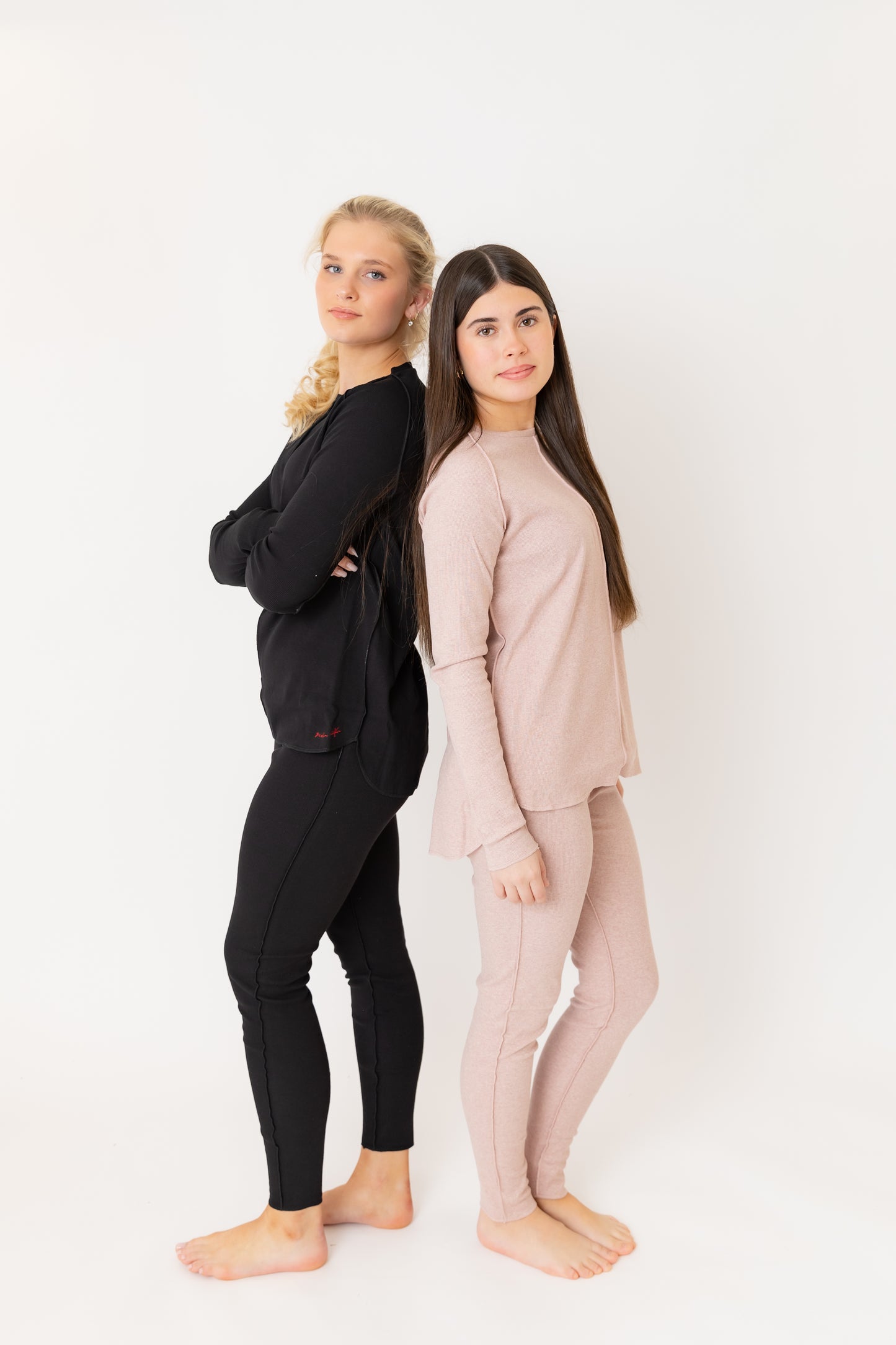 Ribbed Loungewear Black
