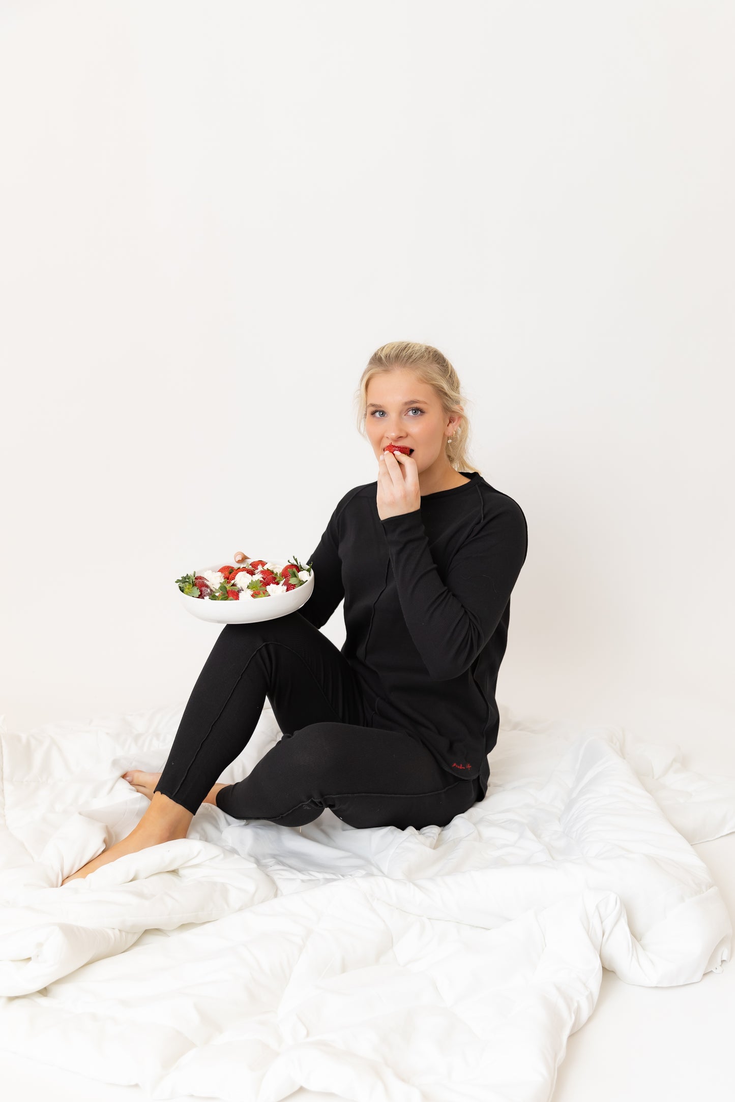 Ribbed Loungewear Black